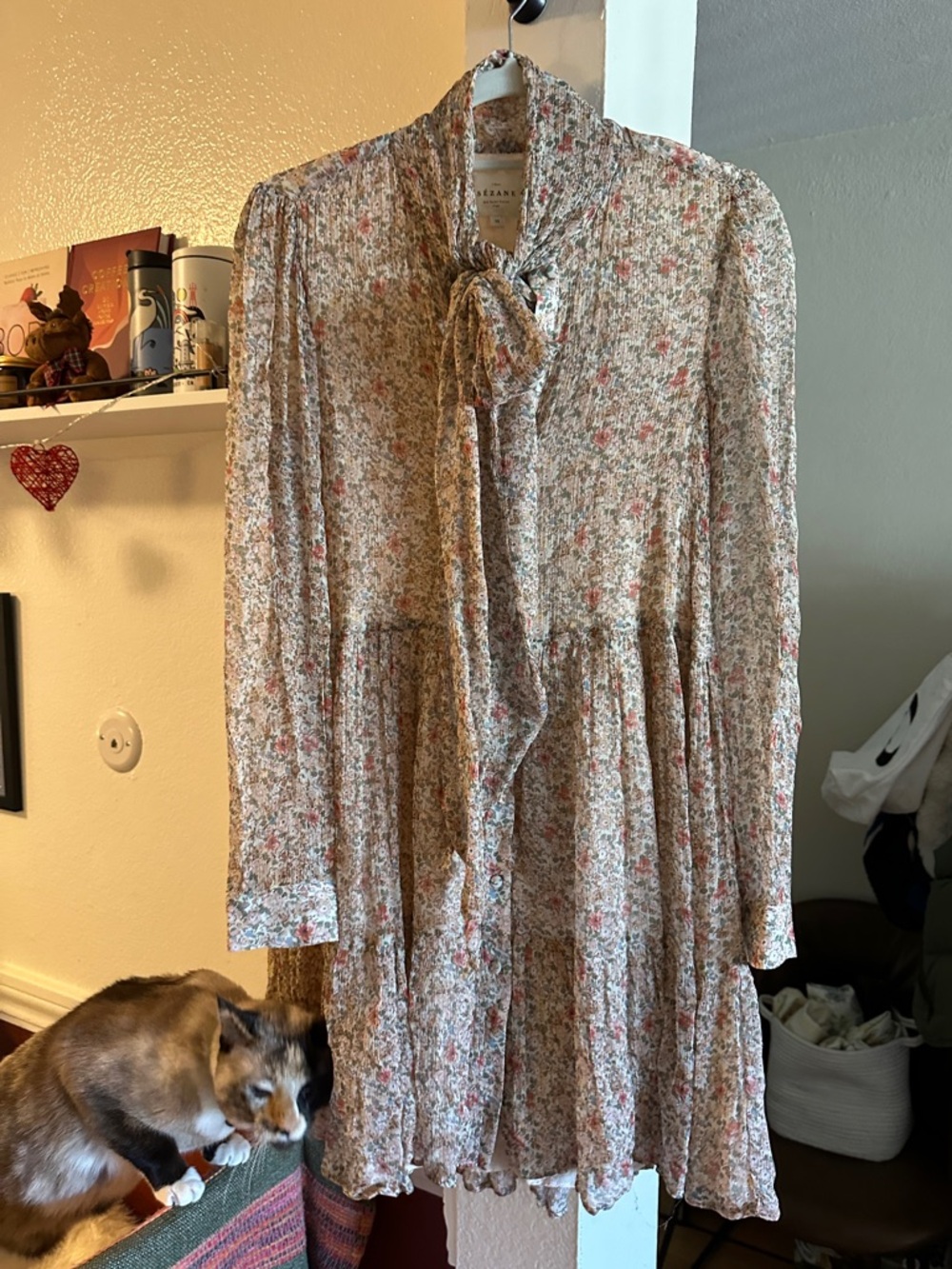 Sezane Selena Dress size 38 - Imprime Blooming